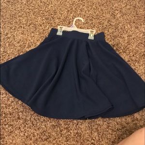 Blue Flowy Boutique Skirt